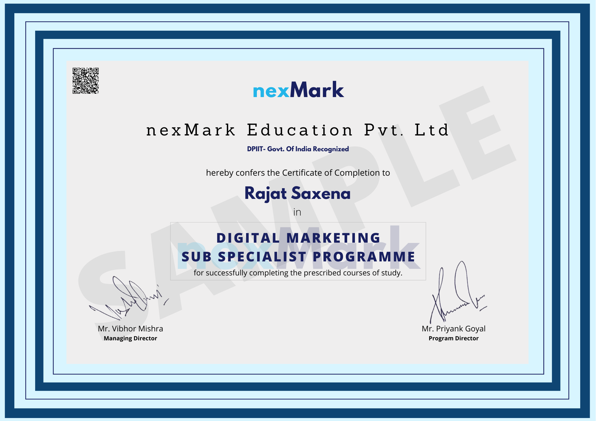 Great Lakes Certificate